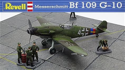 REVELL Messerschmitt Bf 109 G 10 1 72 Build Review YouTube