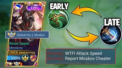 HYPER MOSKOV NEW BEST BROKEN BUILD FROM EARLY TO LATE GAME MOSKOV