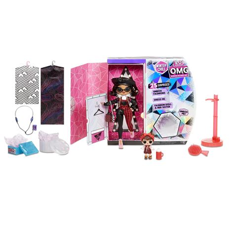 L O L Surprise Omg Winter Chill Camp Cutie Fashion Doll Sister Babe In The Woods Doll With