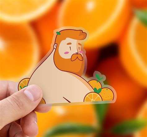 Ginger Bear Sticker Lgbtq Sticker Gay Pride Sticker Etsy
