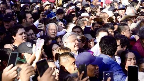 Estoy Muy Feliz Y Agradecido Con El Pueblo Por Respuesta A La Marcha Amlo