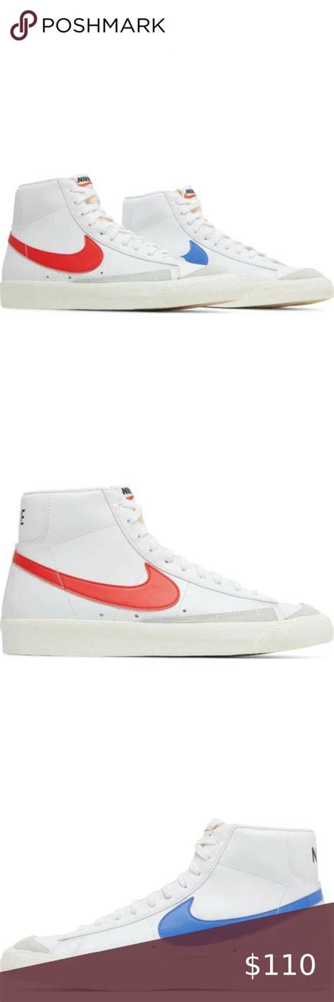 Bq6806 117 Mens Nike Blazer Mid 77 Vintage Mismatched Swoosh