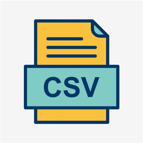 Icono De Documento De Archivo Csv Png Arte Antecedentes N Png Y