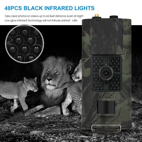16MP 1080 P 3g SMS охотничья камера GSM Открытый для наблюдения в дикой ...