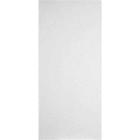 Masonite 36 In X 80 In No Panel Primed White Smooth Flush Hardboard Hollow Core Composite