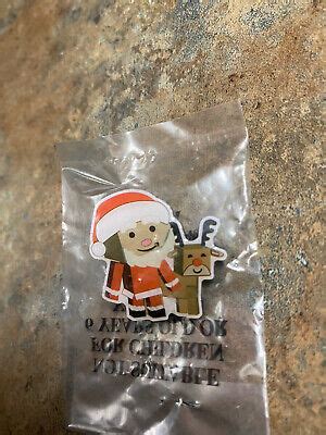 Amazon Peccy Pin Reindeer Christmas Holiday Peak Amazon Employee Pin