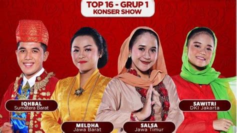 LIDA 2021 Memasuki Babak Baru Top 16 Besar Ini Pembagian Grup Dan