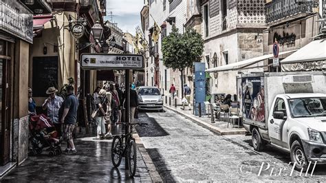 Street Life Calle Santa Maria La Blanca Sevilla Spain Philip