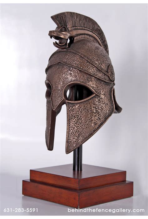 Alexander The Great Statue Helmet - Goimages Base