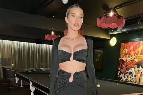 Helen Flanagan Goes Braless Under Crop Top As She Shows Off Pert Boob