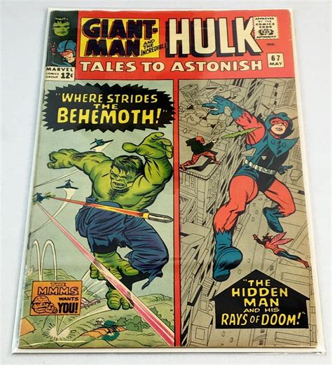 Lot Vintage Tales To Astonish Giant Man And The Incredible Hulk