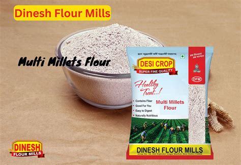 Buy Multi Millets Flour Millet Atta Mix Dinesh Flour Mills