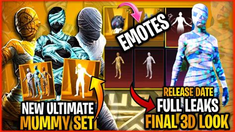 New Ultimate Mummy Set Leaks Release Date Final Look Emotes