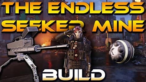 The Division 2 Endless Cluster Seeker Mine Build Sniper Turret Build