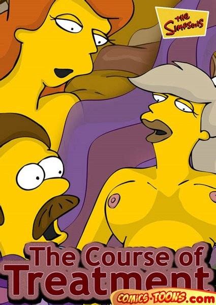 Obscene Simpsons Orgies In Perverted Comics Porn Pictures XXX Photos