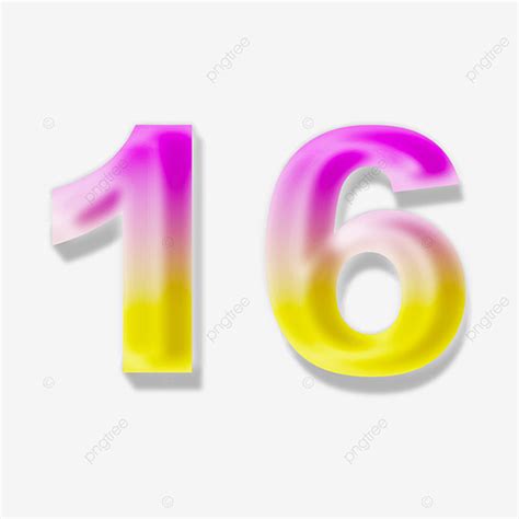 numbers  clipart hd png number  cool  gradient text effect