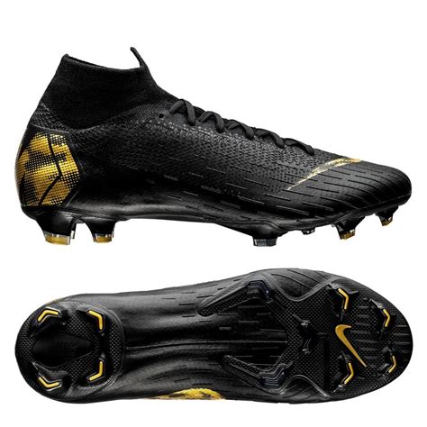 Nike Mercurial Superfly 6 Elite Fg Black Lux Blackmetallic Vivid Gold