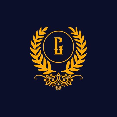 Premium Vector G Letter Royal Luxury Logo Template In Vector Art For