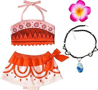 Amazon Baby Girls Adventure Bathing Suit Halter Bikini Sets Swimsuit Swimwear Princess
