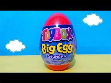 Toybox Big Egg Sürpriz Yumurtasını Açıyorum İçinden Neler Çıkacak