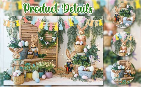 Amazon Swepuck X Ft Spring Easter Photography Backdrop Garden