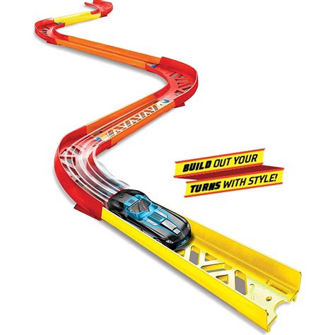 Mattel Hot Wheels Track Builder Set Pro Stavitele Premium Curve Pack Max Kovy Hra Ky