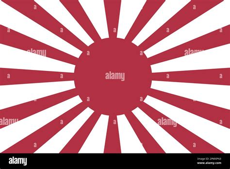 Japanese imperial navy flag Stock Vector Images - Alamy