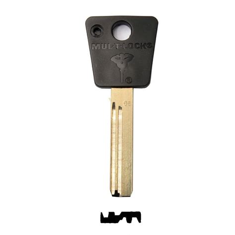Key MUL-T-LOCK 066 7x7 | Motokey online store - Keys, Remotes ...