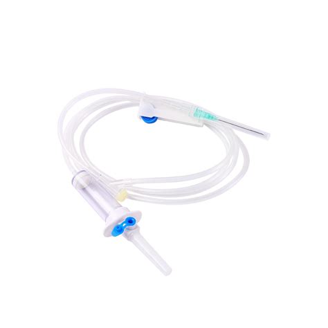 Iv Set Disposable Infusion Set With Needle Sterile Gravity Drip Administration Giving Set With