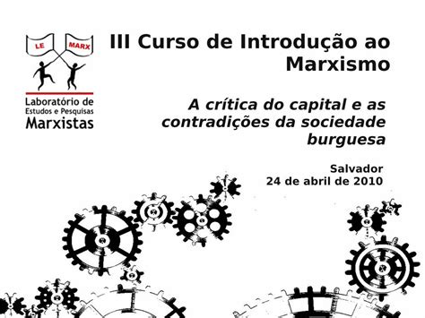 Pdf Iii Curso De Introdução Ao Marxismo Ufba · A Crítica Do Capital