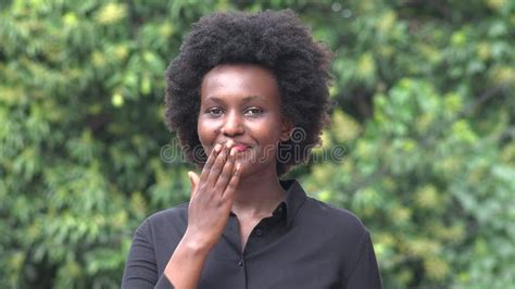 Hot African Woman Fanning Herself Isolated Stock Video Video Of Fans Isolated