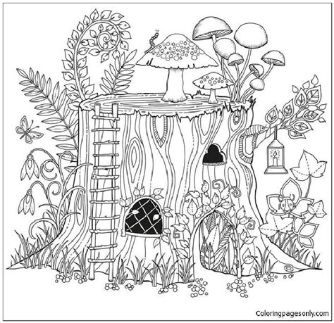 20 Free Garden Coloring Pages For Kids And Adults