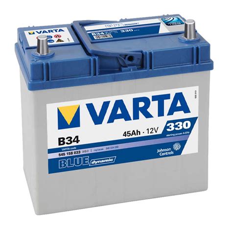 Varta Blue Dynamic B34 5451580333132 akkumulátor 12V 45Ah 330A B