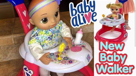 New Baby Alive Doll Walker Unboxing And Details Baby Alive Video