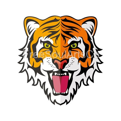 Tiger Svg. Tiger Head Svg. Tiger Face Svg. Tiger Head Clipart. - Etsy ...