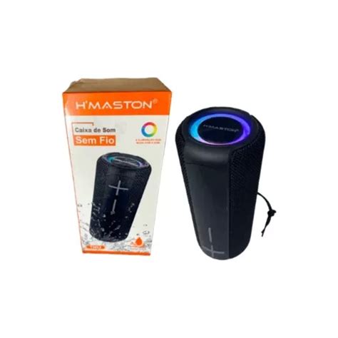 Caixa De Som Bluetooth Hmaston Tn Mercadolivre