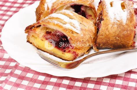 Strudel Cake Royalty Free Stock Image Storyblocks