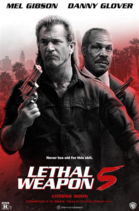 Lethal Weapon 5 - (Black n White Variant Poster) by diamonddead-Art on ...