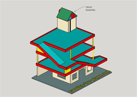 Toy car garage download free print ready PDF plans