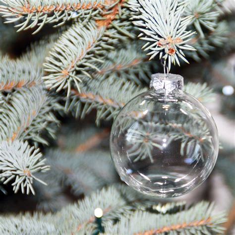 30 Creative Ideas For Filling Clear Plastic Ornaments Clear Plastic