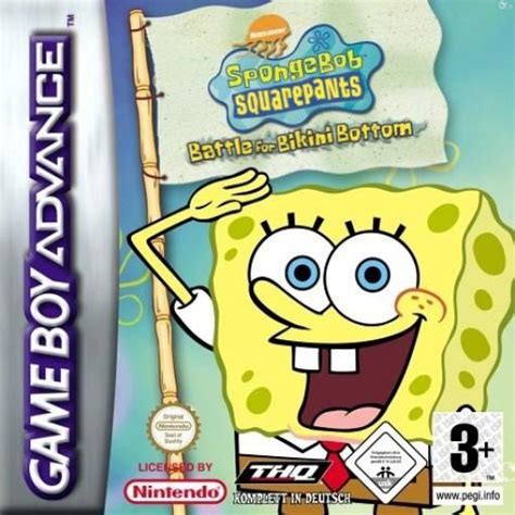 Spongebob Squarepants Battle For Bikini Bottom Prices Pal Gameboy Advance Compare Loose Cib