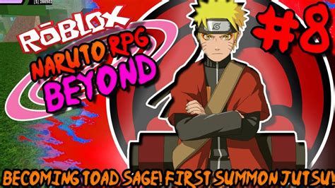 Becoming Toad Sage First Summon Jutsu Roblox Naruto Rpg Beyond