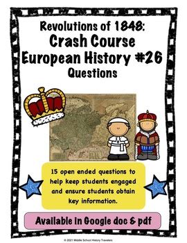 Crash Course European History 26 Revolutions Of 1848 Questions