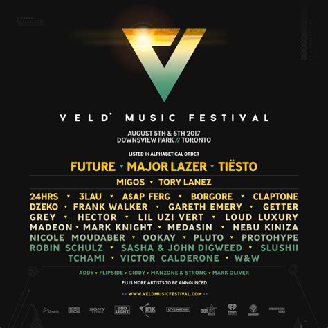 VELD Music Festival Announces 2017 Lineup | Sidewalk Hustle