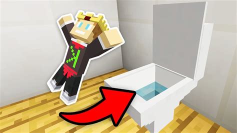 Como Viver Dentro Da Privada 🚽 No Minecraft Youtube