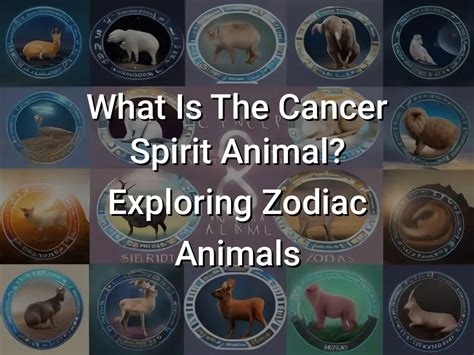 What Is The Cancer Spirit Animal? Exploring Zodiac Animals - Symbol Genie