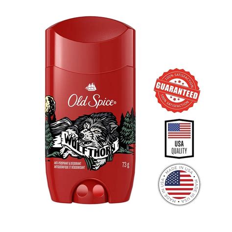 Exp Old Spice Wild Collection Wolfthorn Solid White Anti