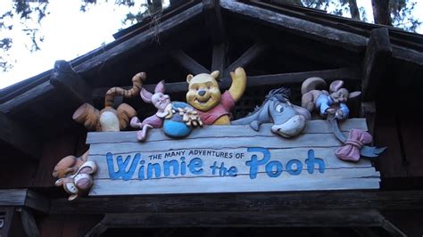 Disneyland Many Adventures Of Winnie The Pooh Ride Through Pov Youtube