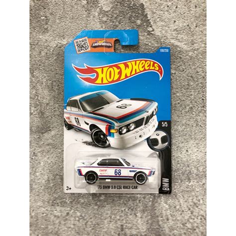 Jual Hot Wheels Bmw Csl Race Car Putih Bmw Shopee