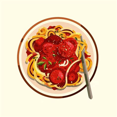 Harriet Julia Art’s Instagram photo: “Tasty bowl of Spaghetti for today ...